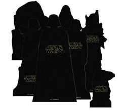 STAR CUTOUTS Anniversaire Et Autres Fêtes^ 7 Figurines En Carton Poser Star Wars Personnages Les Mechants De L'Empire Hauteur 28 Cm