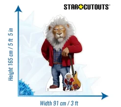 STAR CUTOUTS Anniversaire Et Autres Fêtes^ Figurine En Carton Clay Calloway Lion - Tous En Scene 2 - Hauteur 165 Cm