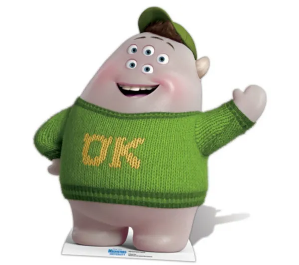 STAR CUTOUTS Anniversaire Et Autres Fêtes^ Figurine En Carton Taille Reelle Scott Squibbles Dit -Squishy- Monstres Academy H 110 Cm