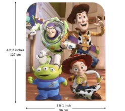 STAR CUTOUTS Anniversaire Et Autres Fêtes^ Figurine En Carton Passe Tete Toy Story H 100 Cm