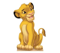 STAR CUTOUTS Anniversaire Et Autres Fêtes^ Figurine En Carton Taille Reelle Le Roi Lion Simba H 95 Cm