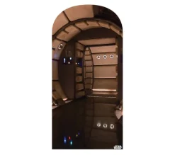 STAR CUTOUTS Anniversaire Et Autres Fêtes^ Figurine En Carton Backrop Star Wars Décor Couloir Du Faucon Millenium Haut 184 Cm