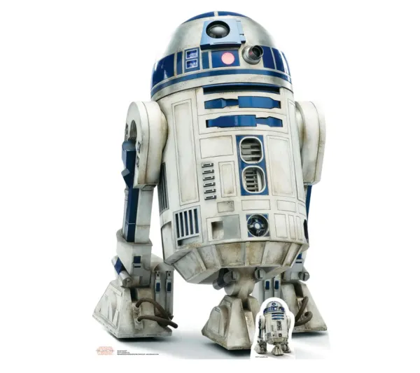 STAR CUTOUTS Anniversaire Et Autres Fêtes^ Figurine En Carton Taille Reelle Dro De R2D2 Star Wars Episode Viii H 97 Cm