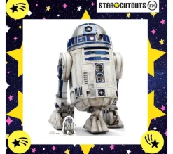 STAR CUTOUTS Anniversaire Et Autres Fêtes^ Figurine En Carton Taille Reelle Dro De R2D2 Star Wars Episode Viii H 97 Cm