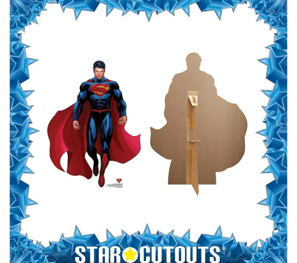 STAR CUTOUTS Anniversaire Et Autres Fêtes^ Figurine En Carton - Superman - Hauteur 92 Cm