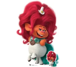 STAR CUTOUTS Anniversaire Et Autres Fêtes^ Figurine En Carton Delta Aube Trolls World Tour 136 Cm