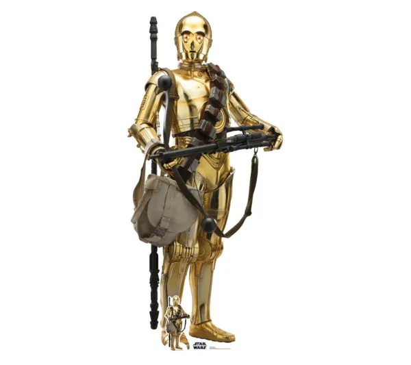 STAR CUTOUTS Anniversaire Et Autres Fêtes^ Figurine En Carton Star Wars C-3Po (The Rise Of Skywalker) 176 Cm