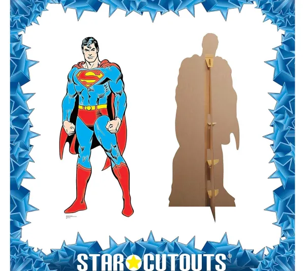STAR CUTOUTS Anniversaire Et Autres Fêtes^ Figurine En Carton Superman Dc Comics H 189 Cm