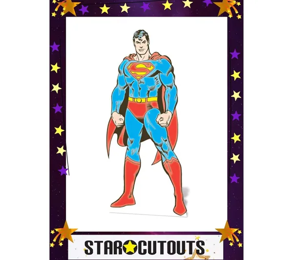 STAR CUTOUTS Anniversaire Et Autres Fêtes^ Figurine En Carton Superman Dc Comics H 189 Cm