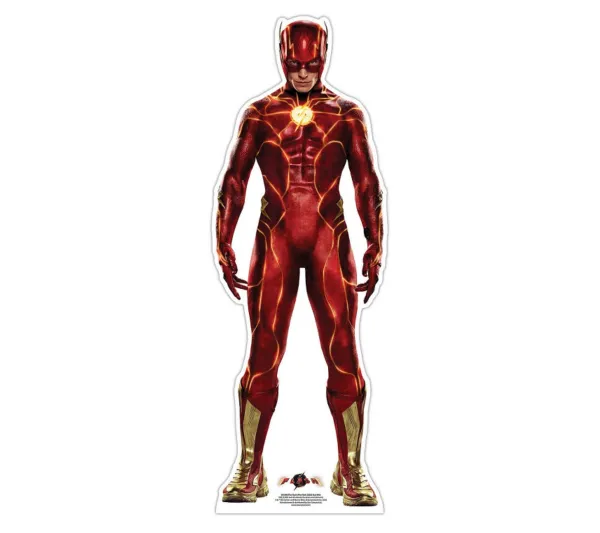 STAR CUTOUTS Anniversaire Et Autres Fêtes^ Figurine En Carton ?The Flash - Ezra Miller - Hauteur 92 Cm