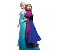 STAR CUTOUTS Anniversaire Et Autres Fêtes^ Figurine En Carton Elsa Et Anna La Reine Des Neiges Disney H 162 Cm