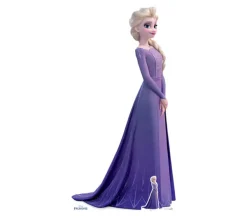 STAR CUTOUTS Anniversaire Et Autres Fêtes^ Figurine En Carton Elsa La Reine Des Neiges 2 En Robe Violette Disney H 181 Cm