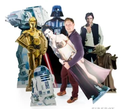 STAR CUTOUTS Anniversaire Et Autres Fêtes^ Figurine En Carton Taille Reelle Han Solo Carbonite Star Wars H 183 Cm