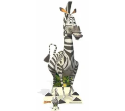 STAR CUTOUTS Anniversaire Et Autres Fêtes^ Figurine En Carton Marty (Madagascar) Zebre Dans Le Dessin Anime - Haut 154 Cm