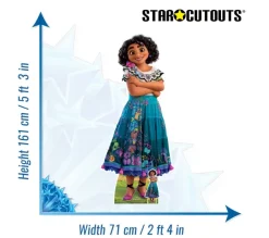 STAR CUTOUTS Anniversaire Et Autres Fêtes^ Figurine En Carton Encanto : La Fantastique Famille Madrigal Mirabel - H 161 Cm