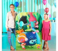 STAR CUTOUTS Anniversaire Et Autres Fêtes^ Figurine En Carton Passe Tete Trolls H 136 Cm
