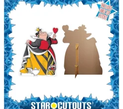 STAR CUTOUTS Anniversaire Et Autres Fêtes^ Figurine En Carton - Alice Au Pays Des Merveilles Vintage - La Reine De C Ur - Hauteur 115 Cm