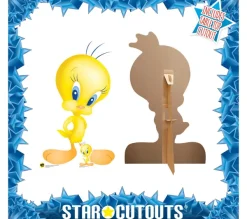 STAR CUTOUTS Anniversaire Et Autres Fêtes^ Figurine En Carton Looney Tunes - Tweetie Pie 80Eme Annee D'Anniversaire - Hauteur 88 Cm
