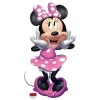 STAR CUTOUTS Anniversaire Et Autres Fêtes^ Figurine En Carton Disney Minnie Avec Une Robe Rose A Pois Blanc, Qui Fait Un Grand Sourire 89 Cm