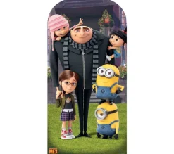 STAR CUTOUTS Anniversaire Et Autres Fêtes^ Figurine En Carton Passe-Tete Moi Moche Et Mechant Minions H 185 Cm
