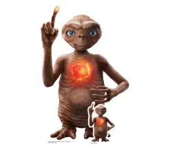 STAR CUTOUTS Anniversaire Et Autres Fêtes^ Figurine En Carton Taille Reelle - E.T L'Extra-Terrestre -Telephone Maison- - Edition 40Eme Annivers
