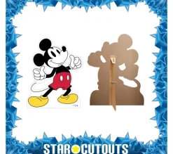 STAR CUTOUTS Anniversaire Et Autres Fêtes^ Figurine En Carton - Disney Mickey Mouse Pouces Vers Le Haut - Hauteur 94 Cm
