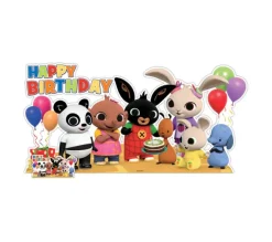 STAR CUTOUTS Anniversaire Et Autres Fêtes^ Figurine En Carton - Bing Et Ses Amis - Fete D'Anniversaire - Hauteur 91 Cm