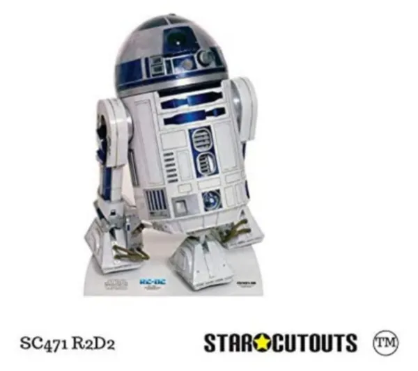 STAR CUTOUTS Anniversaire Et Autres Fêtes^ Figurine En Carton Taille Reelle R2D2 Star Wars H 96 Cm