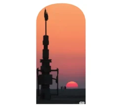STAR CUTOUTS Anniversaire Et Autres Fêtes^ Figurine En Carton Backdrop Star Wars Décor Lever De Soleil A Jakku Haut 184 Cm