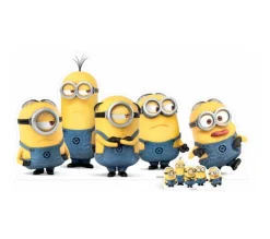 STAR CUTOUTS Anniversaire Et Autres Fêtes^ Figurine En Carton Minions Group Pose Mischievous H 92 Cm