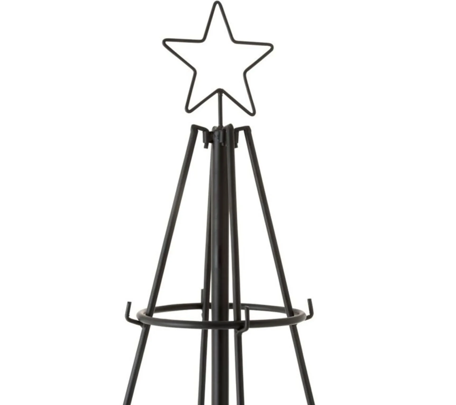 Hot * Statue Déco "Arbre De Noël 8 Niveaux" 188Cm Noir