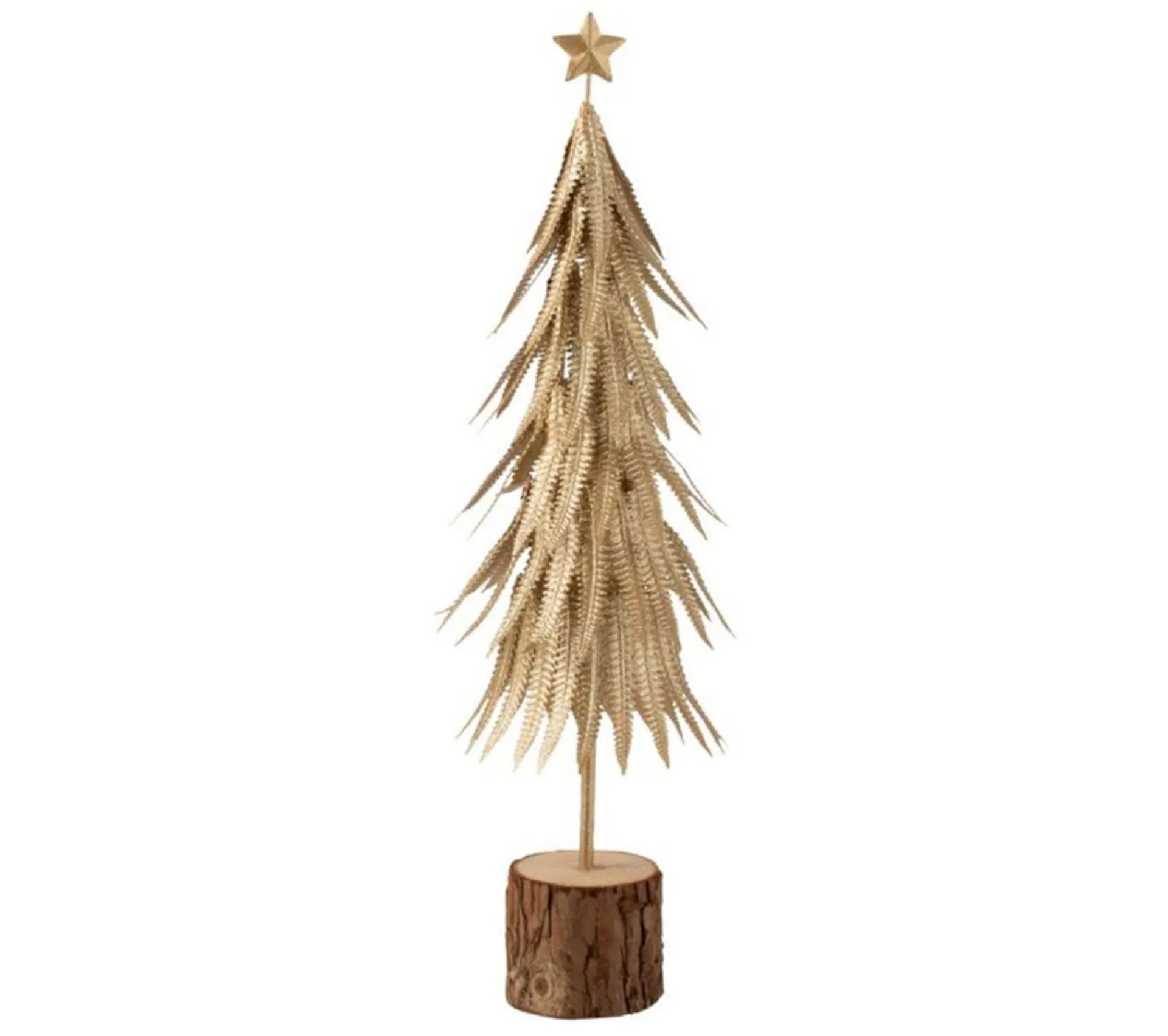 Fashion * Statuette Déco "Sapin De Noël Paillettes" 57Cm Or