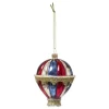* Guirlande Et Boule De Sapin^Sujet De Noël Montgolfiere "La Piste" 9Cm Multicolore