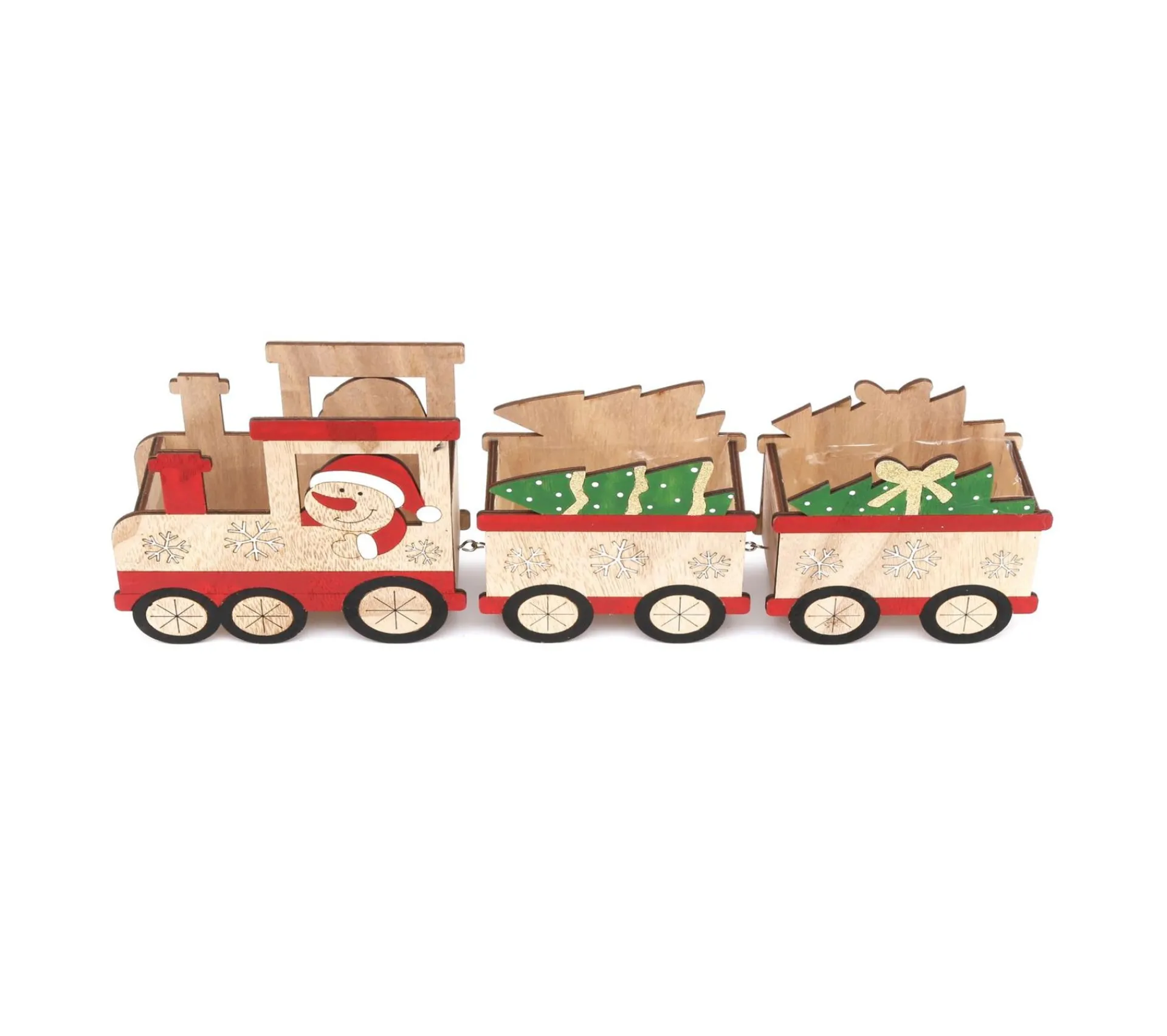 Clearance TOILINUX Décoration De Noël - Petit Train - Bois